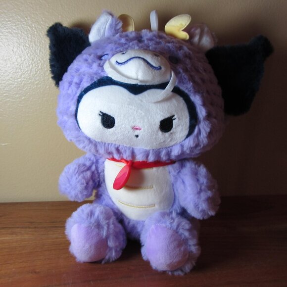 plush new years purple dragon kuromi sanrio kawaii hello kitty NWOT (W4400)